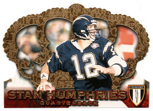 Stan Humphries - San Diego Chargers (NFL Football Card) 1996 Pacific Crown Royale # CR 97 Mint
