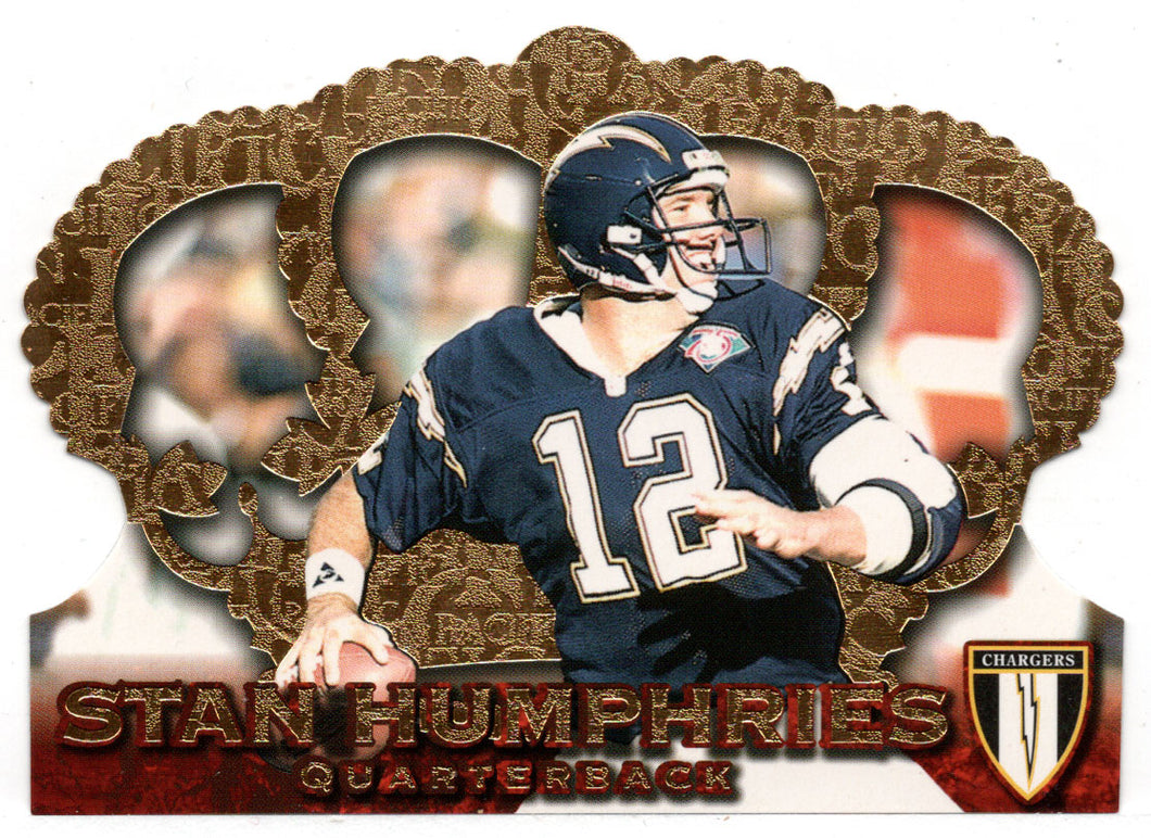 Stan Humphries - San Diego Chargers (NFL Football Card) 1996 Pacific Crown Royale # CR 97 Mint