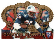 Curtis Martin - New England Patriots (NFL Football Card) 1996 Pacific Crown Royale # CR 99 Mint