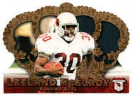 Leeland McElroy RC - Arizona Cardinals (NFL Football Card) 1996 Pacific Crown Royale # CR 107 Mint