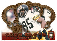 Greg Lloyd - Pittsburgh Steelers (NFL Football Card) 1996 Pacific Crown Royale # CR 118 Mint