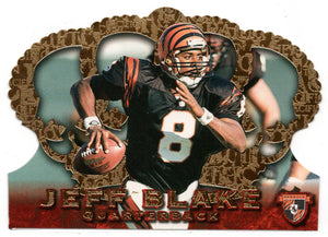 Jeff Blake - Cincinnati Bengals (NFL Football Card) 1996 Pacific Crown Royale # CR 125 Mint