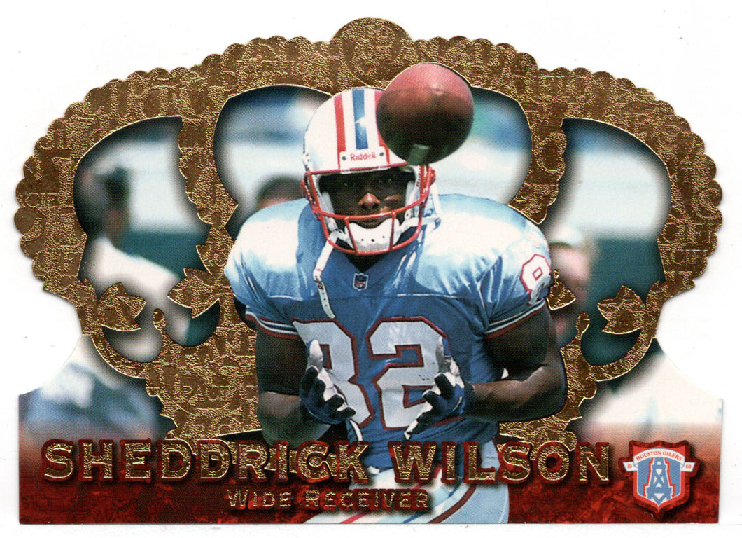 Sheddrick Wilson RC - Houston Oilers (NFL Football Card) 1996 Pacific Crown Royale # CR 141 Mint