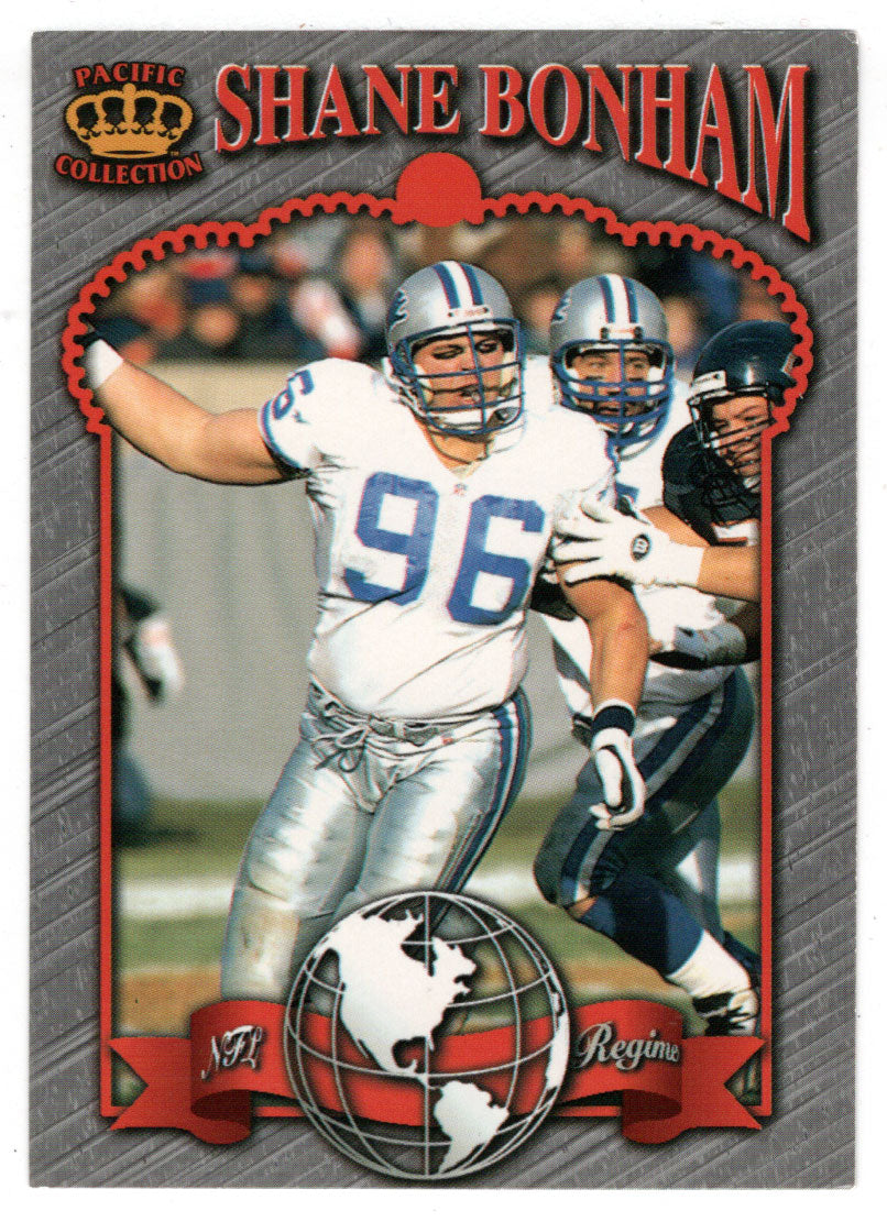 Shane Bonham - Detroit Lions - Regime (NFL Football Card) 1996 Pacific Crown Royale # NR 6 NM/MT