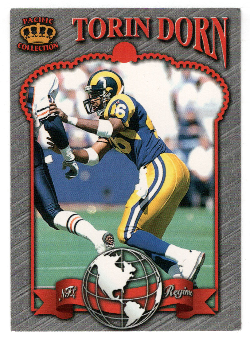 Torin Dorn - St. Louis Rams - Regime (NFL Football Card) 1996 Pacific Crown Royale # NR 19 NM/MT
