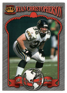 Ryan Christopherson - Jacksonville Jaguars - Regime (NFL Football Card) 1996 Pacific Crown Royale # NR 41 NM/MT