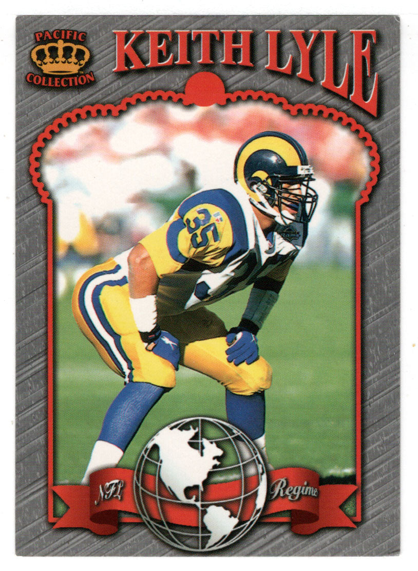 Keith Lyle - St. Louis Rams - Regime (NFL Football Card) 1996 Pacific Crown Royale # NR 54 NM/MT