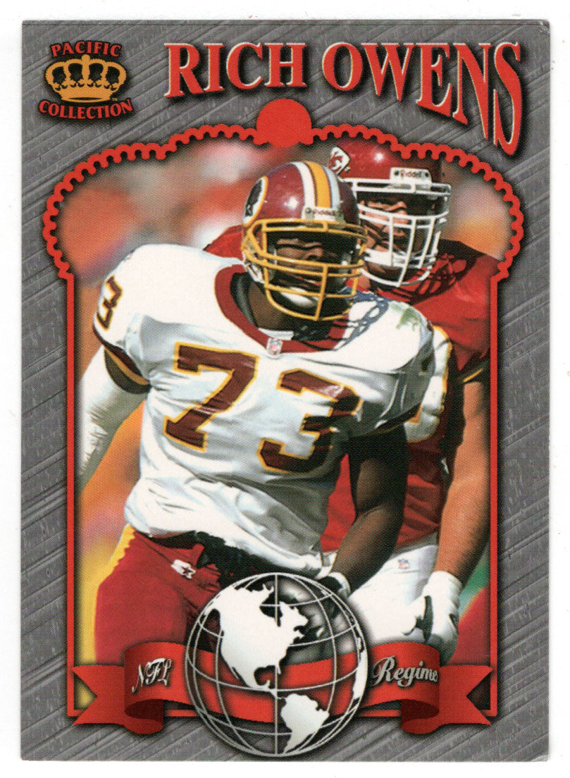 Rich Owens - Washington Redskins - Regime (NFL Football Card) 1996 Pacific Crown Royale # NR 61 NM/MT