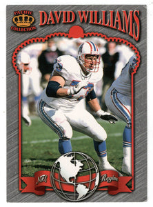 David Williams - Houston Oilers - Regime (NFL Football Card) 1996 Pacific Crown Royale # NR 72 NM/MT