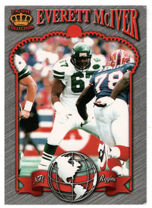 Everett McIver - New York Jets - Regime (NFL Football Card) 1996 Pacific Crown Royale # NR 103 NM/MT