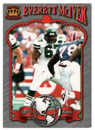 Everett McIver - New York Jets - Regime (NFL Football Card) 1996 Pacific Crown Royale # NR 103 NM/MT