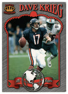 Dave Krieg - Chicago Bears - Regime (NFL Football Card) 1996 Pacific Crown Royale # NR 105 NM/MT