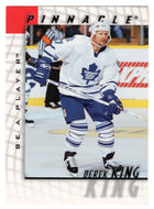 Derek King - Toronto Maple Leafs (NHL Hockey Card) 1997-98 Be A Player Pinnacle # 40 Mint