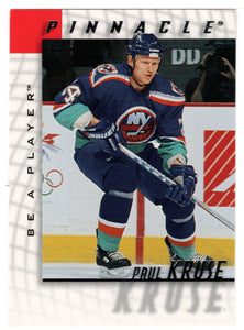 Paul Kruse - New York Islanders (NHL Hockey Card) 1997-98 Be A Player Pinnacle # 42 Mint