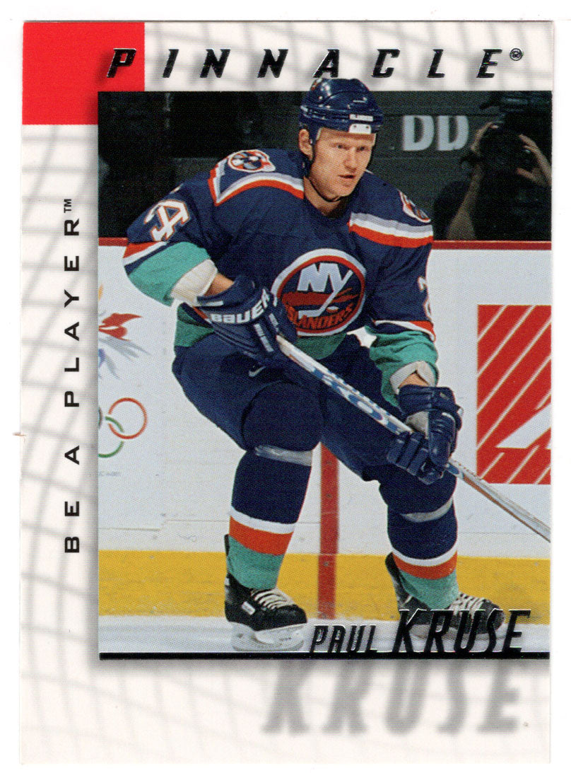 Paul Kruse - New York Islanders (NHL Hockey Card) 1997-98 Be A Player Pinnacle # 42 Mint