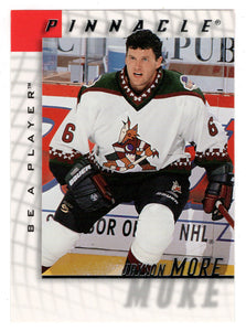 Jayson More - Phoenix Coyotes (NHL Hockey Card) 1997-98 Be A Player Pinnacle # 70 Mint