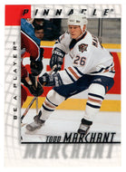 Todd Marchant - Edmonton Oilers (NHL Hockey Card) 1997-98 Be A Player Pinnacle # 72 Mint