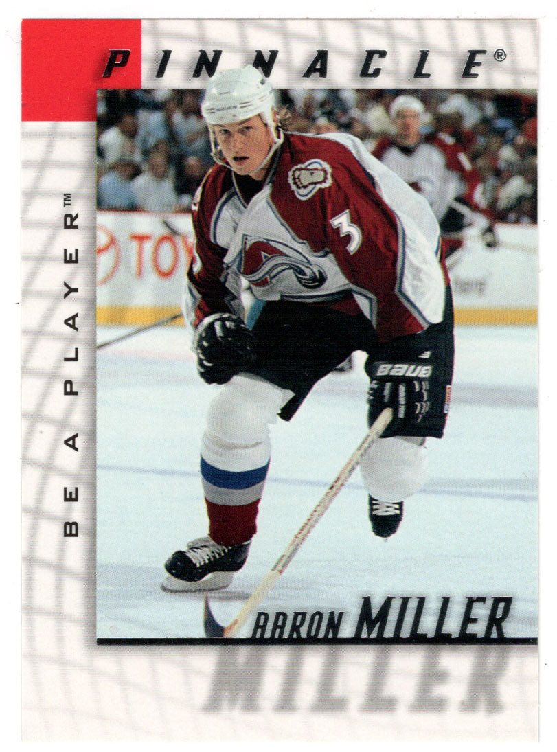 Aaron Miller - Colorado Avalanche (NHL Hockey Card) 1997-98 Be A Player Pinnacle # 75 Mint