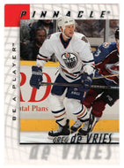Greg DeVries - Edmonton Oilers (NHL Hockey Card) 1997-98 Be A Player Pinnacle # 78 Mint