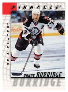 Randy Burridge - Buffalo Sabres (NHL Hockey Card) 1997-98 Be A Player Pinnacle # 79 Mint