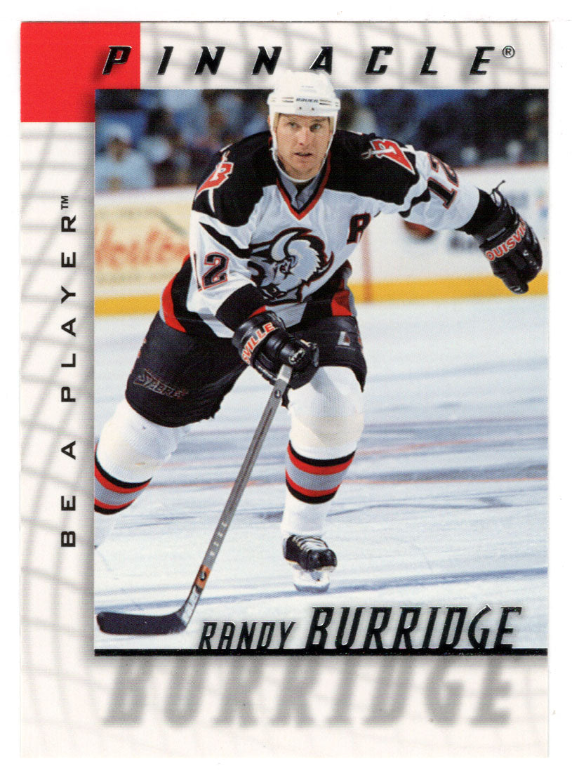 Randy Burridge - Buffalo Sabres (NHL Hockey Card) 1997-98 Be A Player Pinnacle # 79 Mint