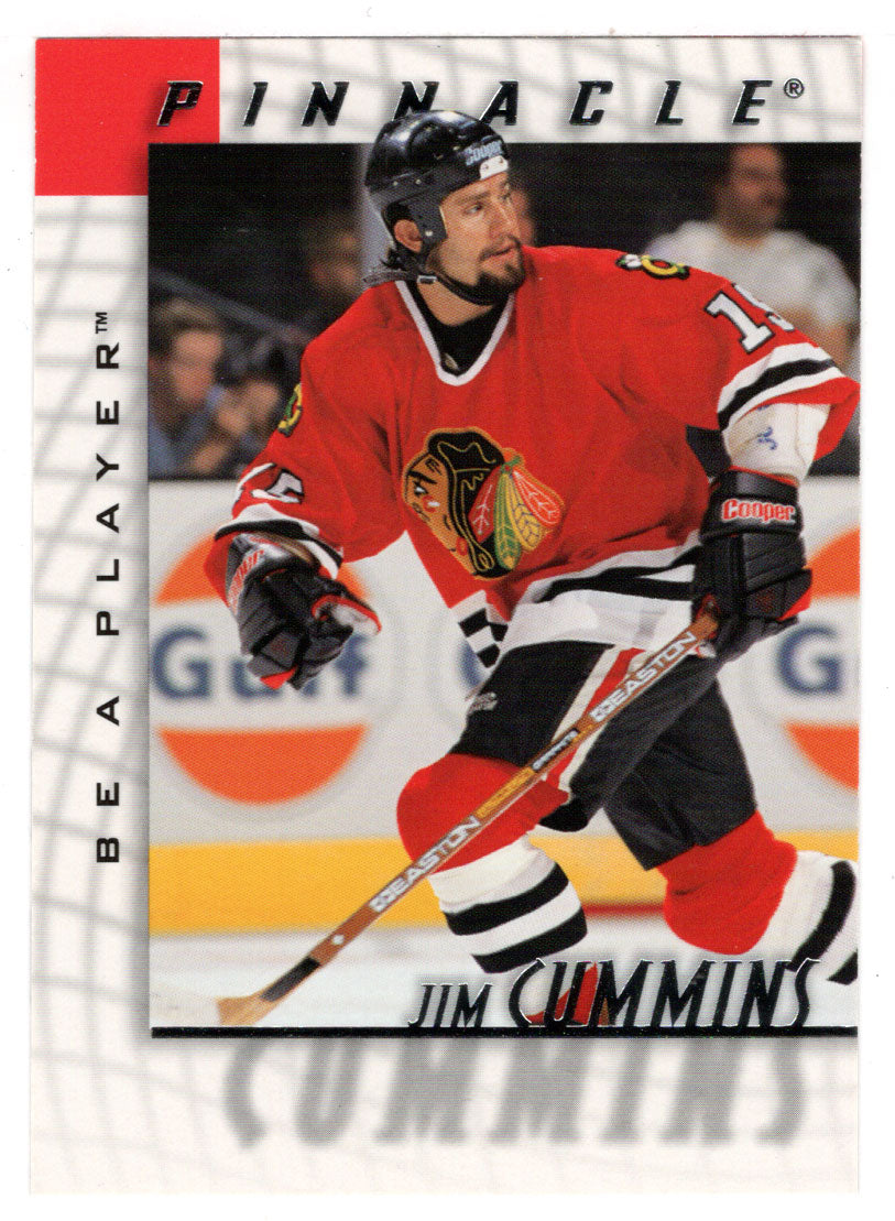 Jim Cummins - Chicago Blackhawks (NHL Hockey Card) 1997-98 Be A Player Pinnacle # 80 Mint