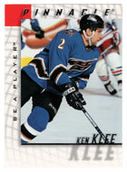 Ken Klee - Washington Capitals (NHL Hockey Card) 1997-98 Be A Player Pinnacle # 91 Mint