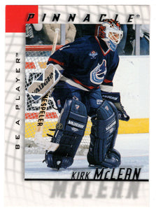 Kirk McLean - Carolina Hurricanes (NHL Hockey Card) 1997-98 Be A Player Pinnacle # 118 Mint
