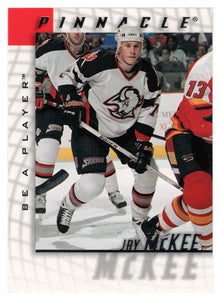 Jay McKee - Buffalo Sabres (NHL Hockey Card) 1997-98 Be A Player Pinnacle # 122 Mint
