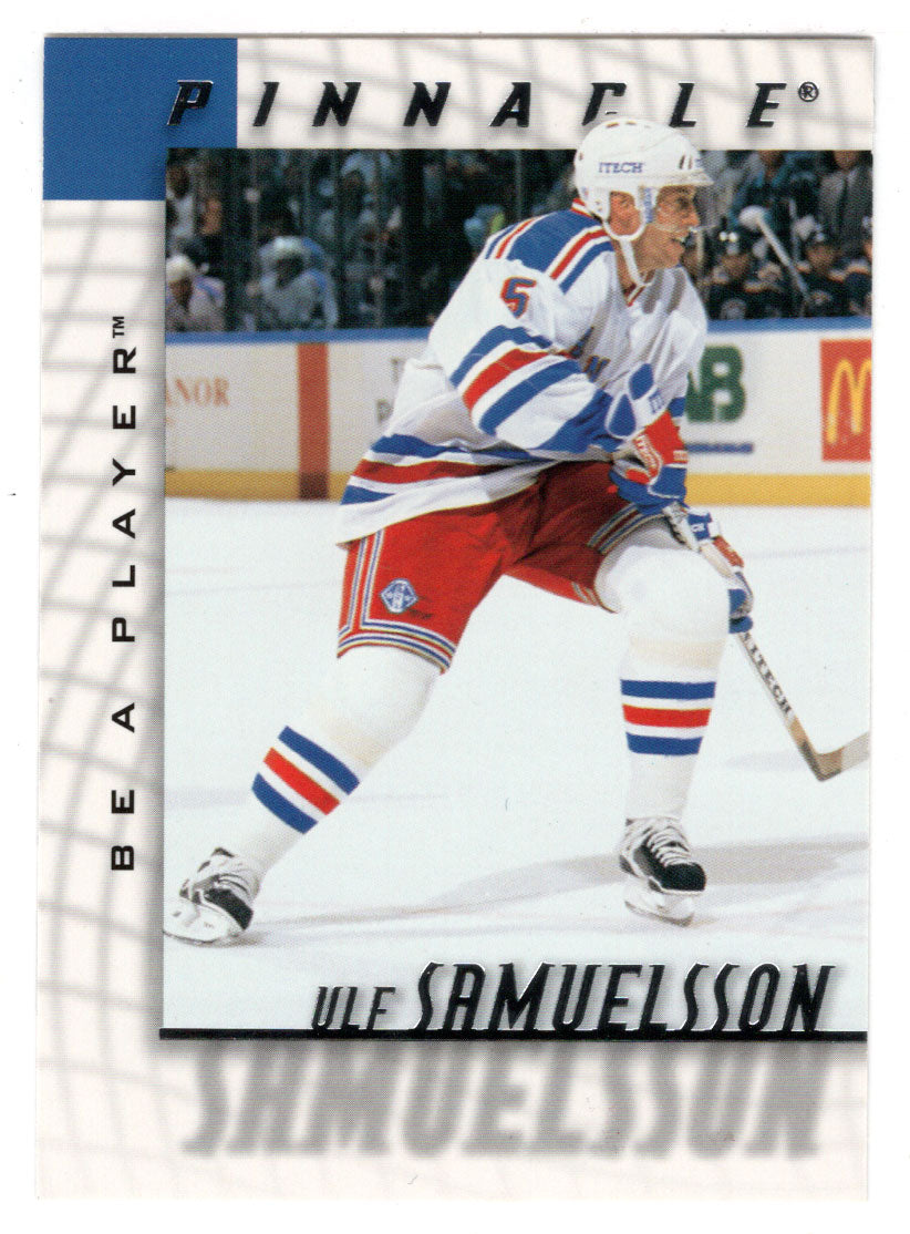 Ulf Samuelsson - Phoenix Coyotes (NHL Hockey Card) 1997-98 Be A Player Pinnacle # 126 Mint