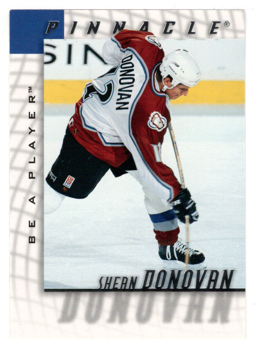 Shean Donovan - Colorado Avalanche (NHL Hockey Card) 1997-98 Be A Player Pinnacle # 142 Mint
