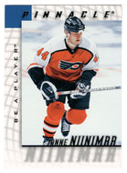 Janne Niinimaa - Philadelphia Flyers (NHL Hockey Card) 1997-98 Be A Player Pinnacle # 144 Mint
