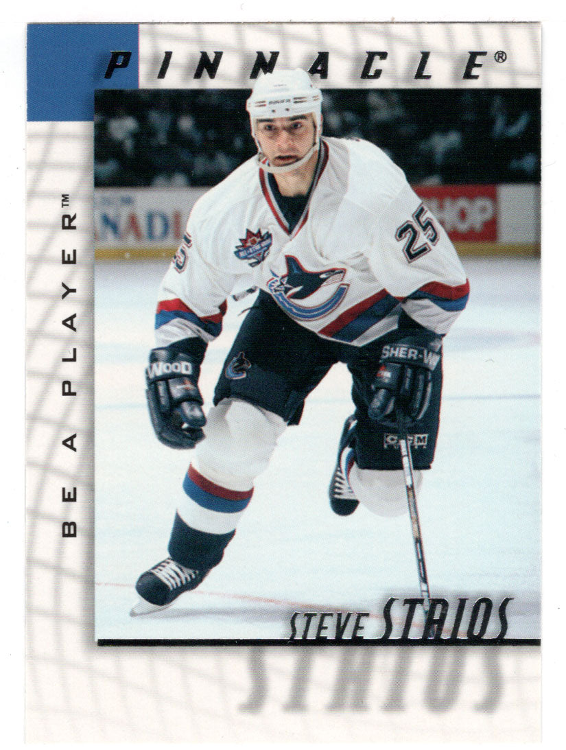 Steve Staios - Vancouver Canucks (NHL Hockey Card) 1997-98 Be A Player Pinnacle # 161 Mint