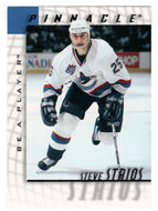Steve Staios - Vancouver Canucks (NHL Hockey Card) 1997-98 Be A Player Pinnacle # 161 Mint