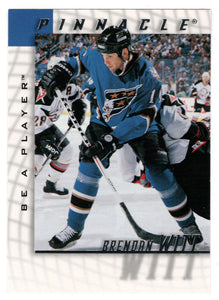 Brendan Witt - Washington Capitals (NHL Hockey Card) 1997-98 Be A Player Pinnacle # 162 Mint