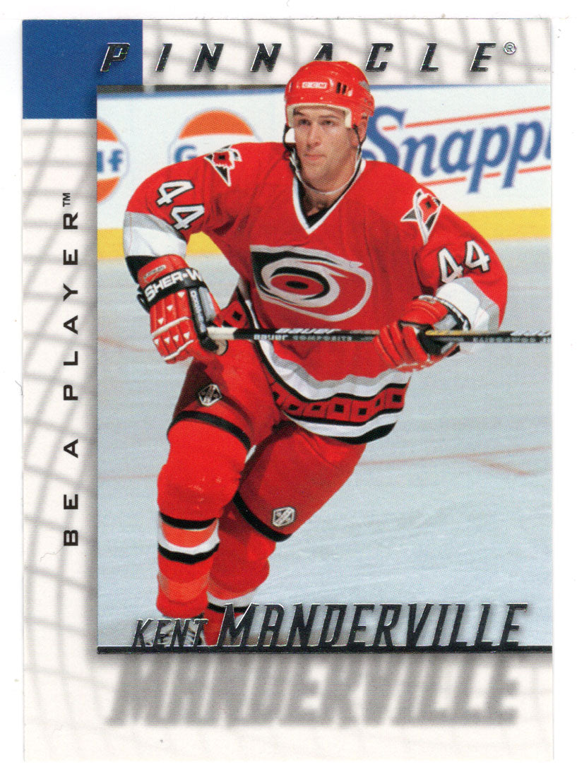 Kent Manderville - Carolina Hurricanes (NHL Hockey Card) 1997-98 Be A Player Pinnacle # 165 Mint