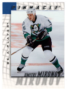 Dmitri Mironov - Anaheim Ducks (NHL Hockey Card) 1997-98 Be A Player Pinnacle # 170 Mint