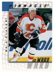Ed Ward - Calgary Flames (NHL Hockey Card) 1997-98 Be A Player Pinnacle # 172 Mint
