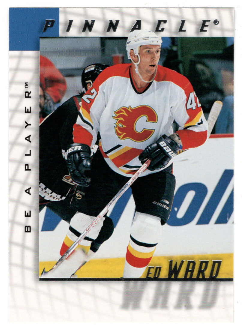 Ed Ward - Calgary Flames (NHL Hockey Card) 1997-98 Be A Player Pinnacle # 172 Mint