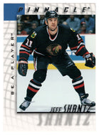 Jeff Shantz - Chicago Blackhawks (NHL Hockey Card) 1997-98 Be A Player Pinnacle # 173 Mint