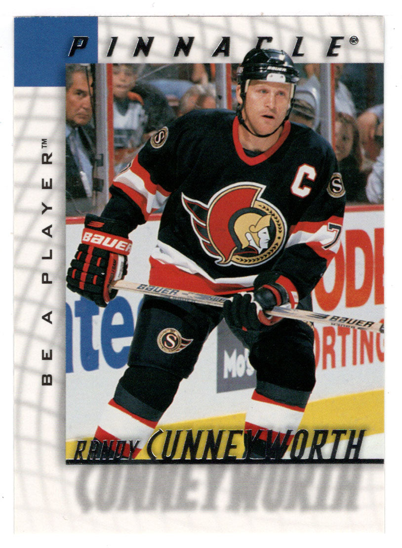 Randy Cunneyworth - Ottawa Senators (NHL Hockey Card) 1997-98 Be A Player Pinnacle # 175 Mint