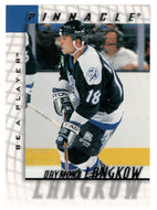 Daymond Langkow - Tampa Bay Lightning (NHL Hockey Card) 1997-98 Be A Player Pinnacle # 176 Mint