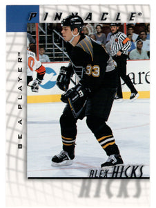 Alex Hicks - Pittsburgh Penguins (NHL Hockey Card) 1997-98 Be A Player Pinnacle # 177 Mint