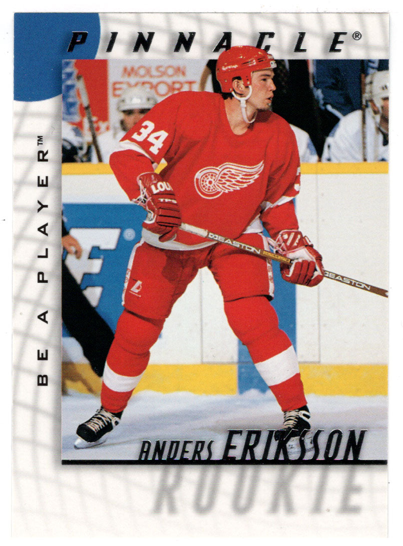 Anders Eriksson - Detroit Red Wings (NHL Hockey Card) 1997-98 Be A Player Pinnacle # 180 Mint