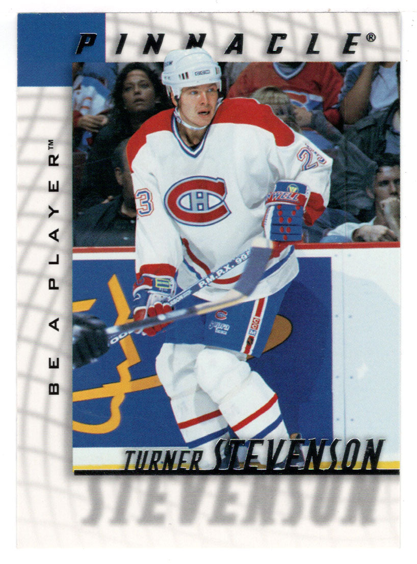 Turner Stevenson - Montreal Canadiens (NHL Hockey Card) 1997-98 Be A Player Pinnacle # 181 Mint