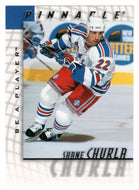 Shane Churla - New York Rangers (NHL Hockey Card) 1997-98 Be A Player Pinnacle # 182 Mint