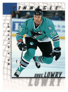 Dave Lowry - San Jose Sharks (NHL Hockey Card) 1997-98 Be A Player Pinnacle # 183 Mint