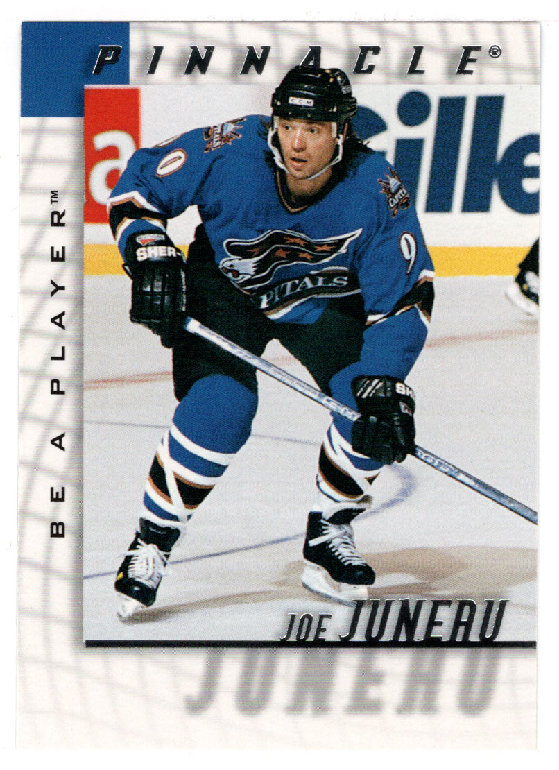 Joe Juneau - Washington Capitals (NHL Hockey Card) 1997-98 Be A Player Pinnacle # 184 Mint