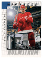 Tomas Holmstrom - Detroit Red Wings (NHL Hockey Card) 1997-98 Be A Player Pinnacle # 188 Mint