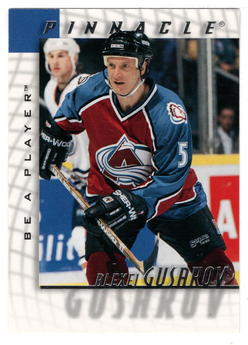 Alexei Gusarov - Colorado Avalanche (NHL Hockey Card) 1997-98 Be A Player Pinnacle # 196 Mint